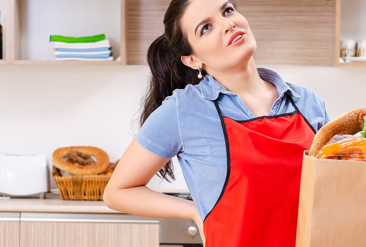 KüchenMarkt Gesundheits-Tipp Rückenschmerzen vermeiden