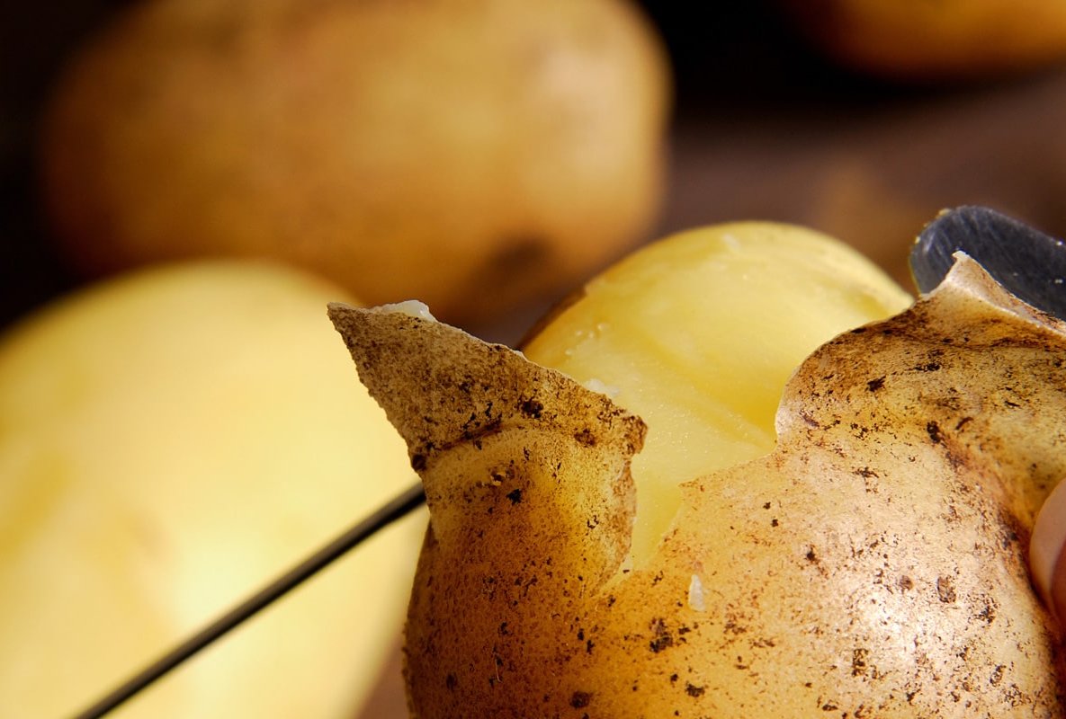 KüchenMarkt Life Hack Kartoffel pellen