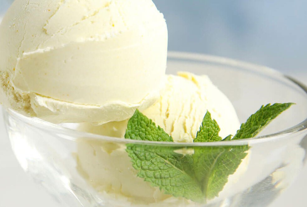 KüchenMarkt Rezept Weißes Schokoladen-Eis