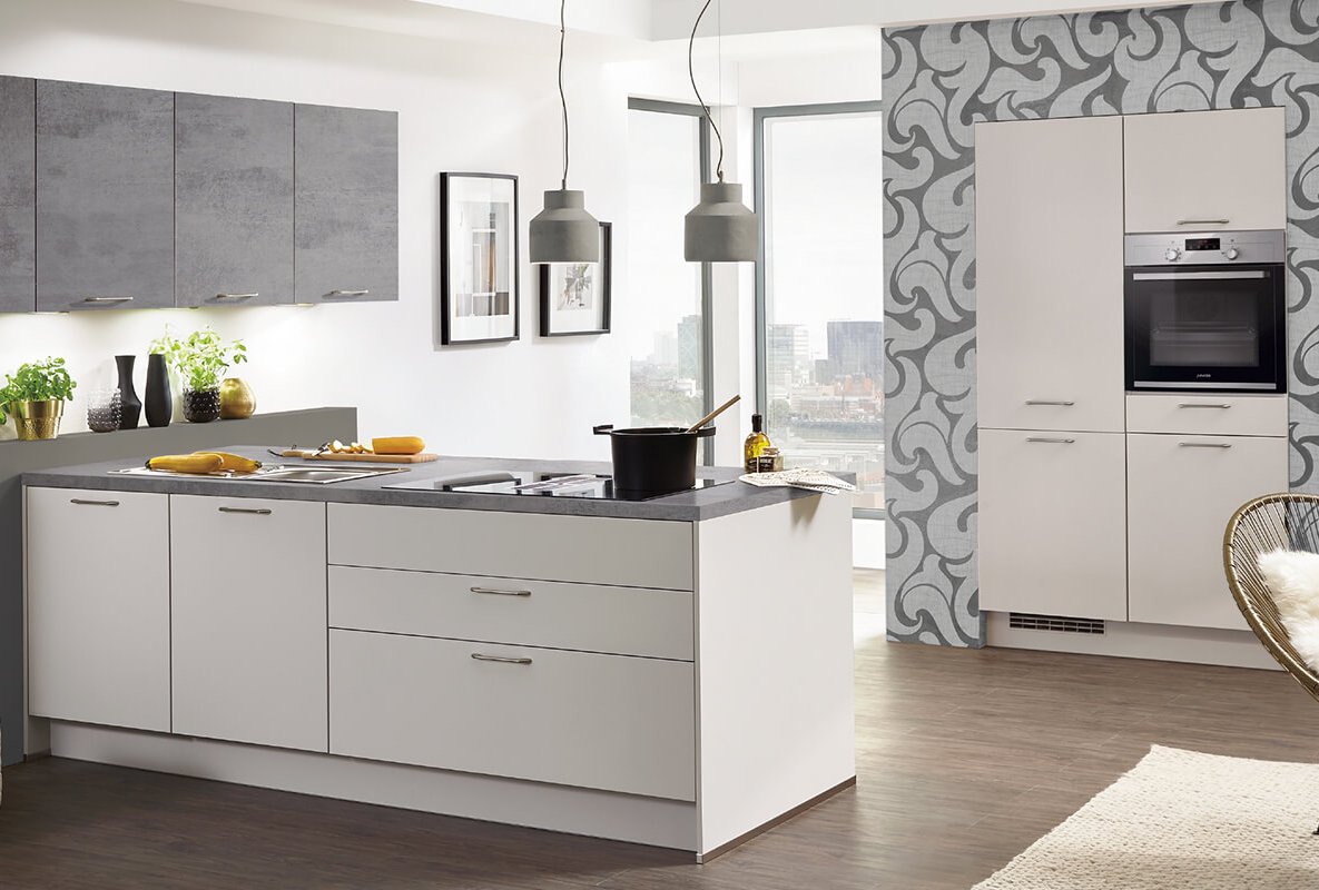 KüchenMarkt Moderne Küche Touch 338
