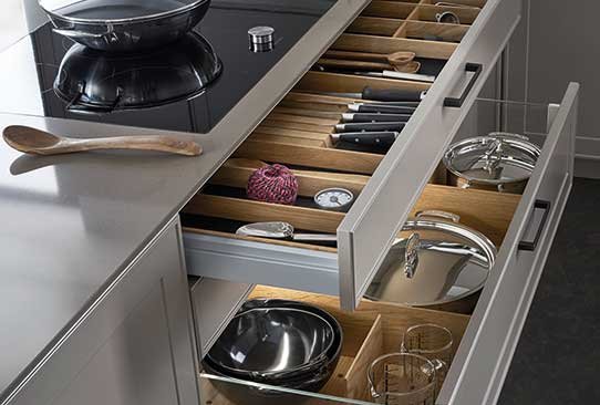 KüchenMarkt Experten-Tipp Küchenschublade