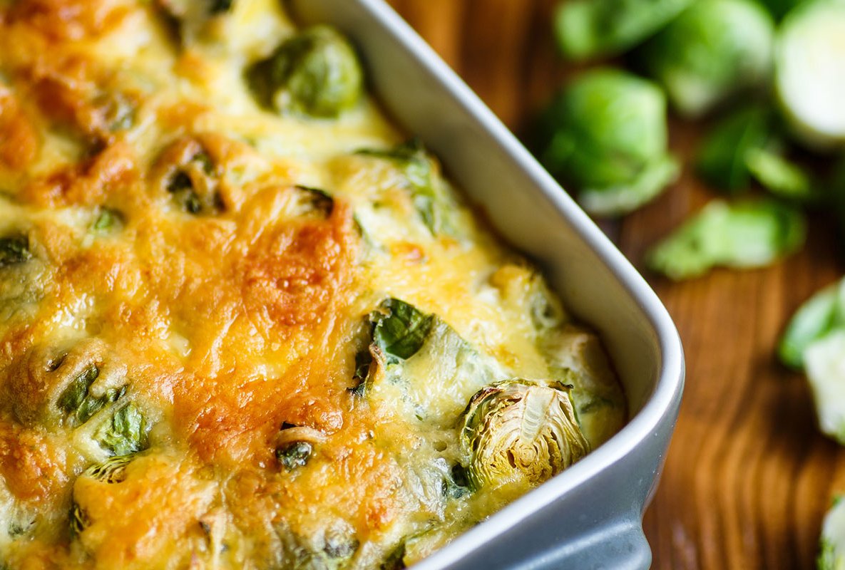 KüchenMarkt Rezept Rosenkohl Auflauf