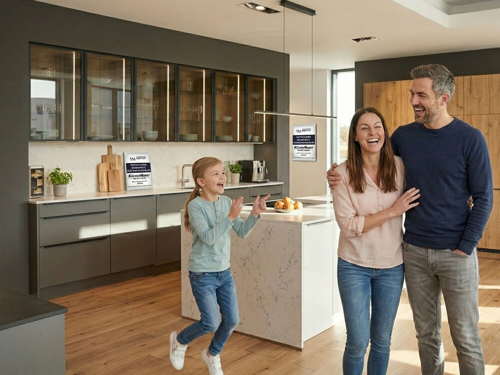 Küchenstudio mit Rundum-Service: Beratung und Küchenmontage durch KüchenMarkt