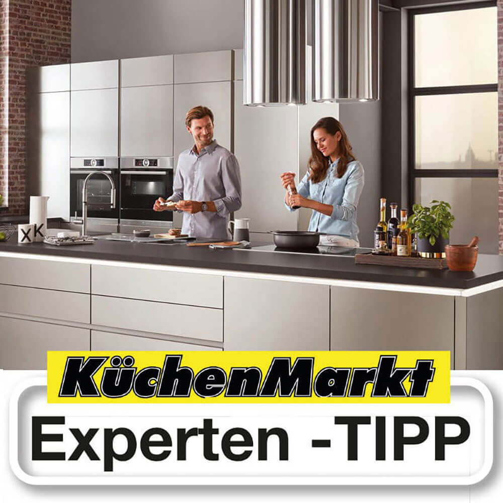 KüchenMarkt Experten-Tipp Grifflose Küche