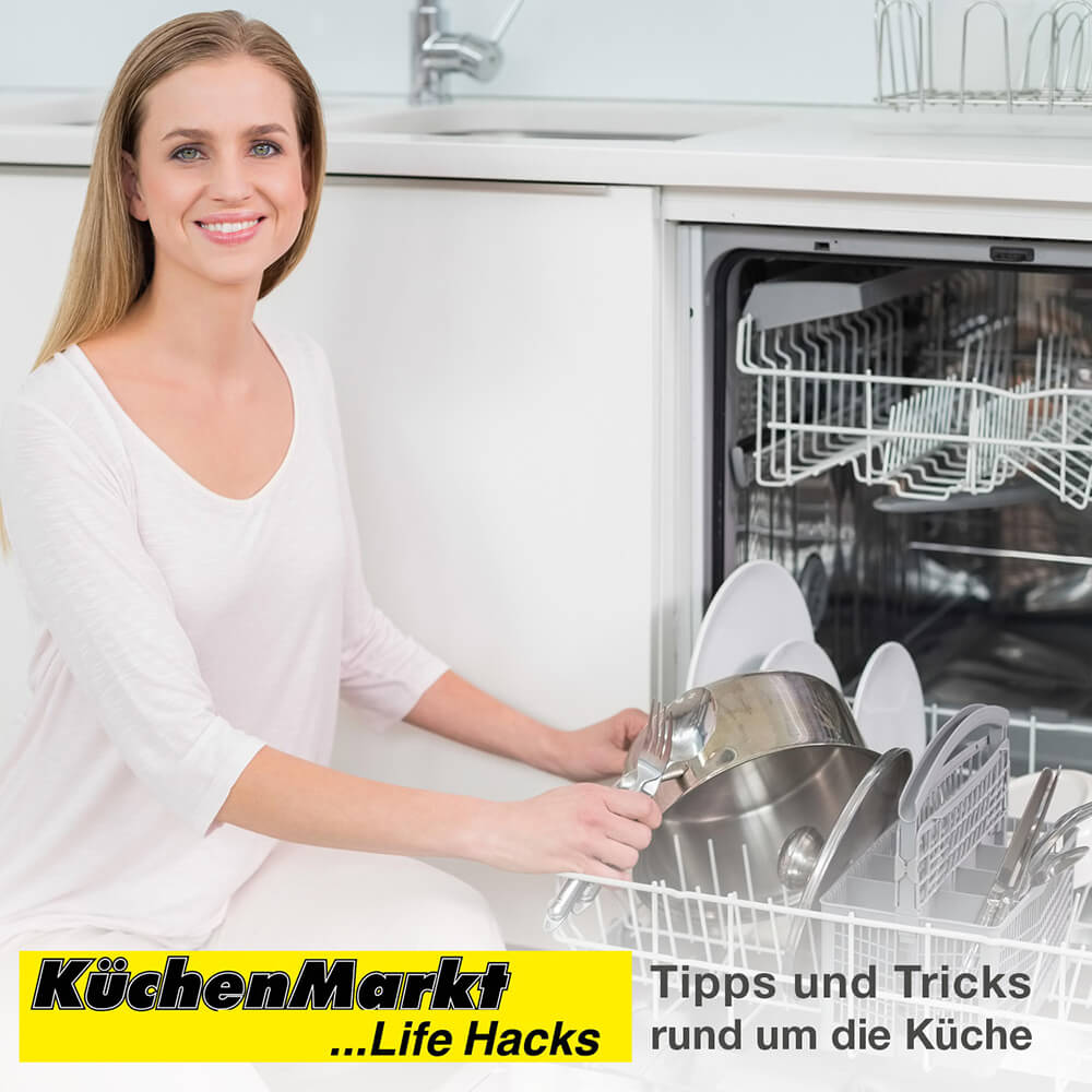 KüchenMarkt Life Hack Gerüche in Spülmaschine vermeiden