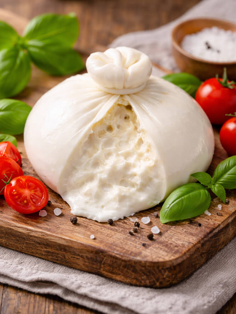 Mozzarella Kugeln als Alternative zu Burrata