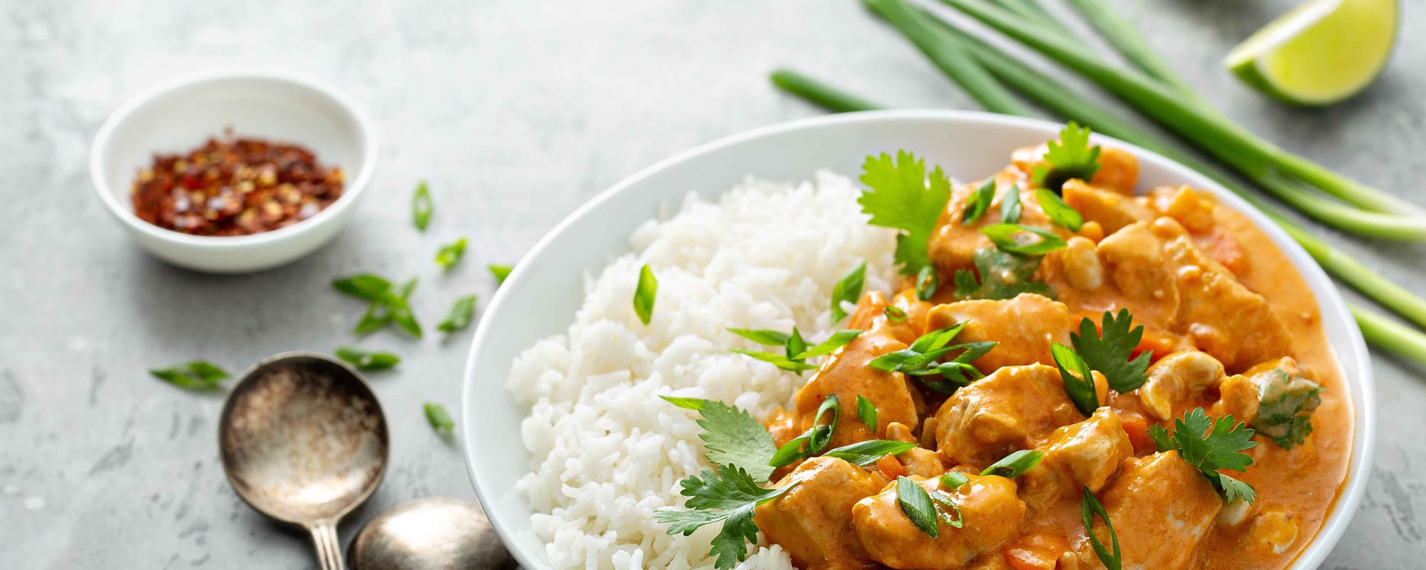Chicken-Curry mit Kokosmilch