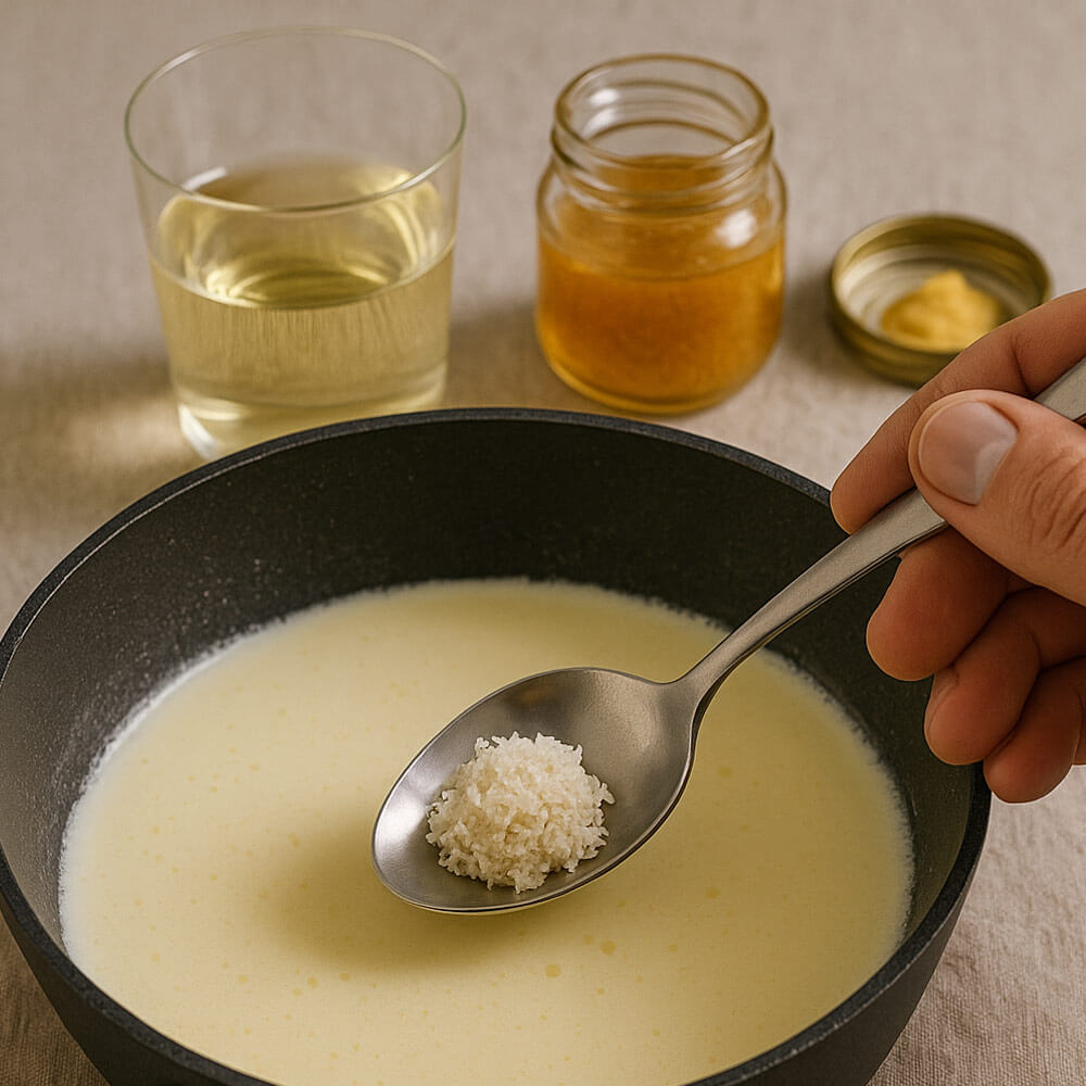 Cremige Meerrettich-Sauce mit Apfel – einfache Sauce für Fischgerichte