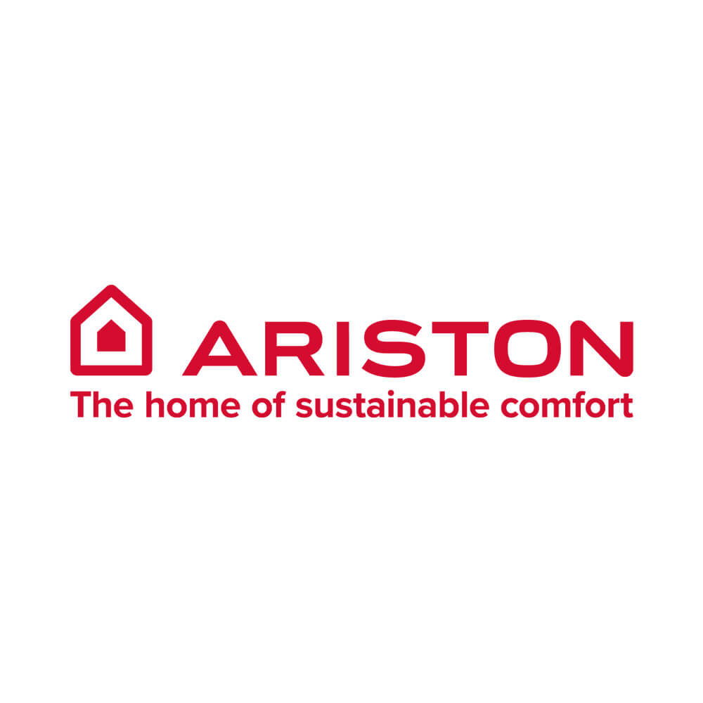 Ariston Logo mit Kundendienst informationen bei KüchenMarkt