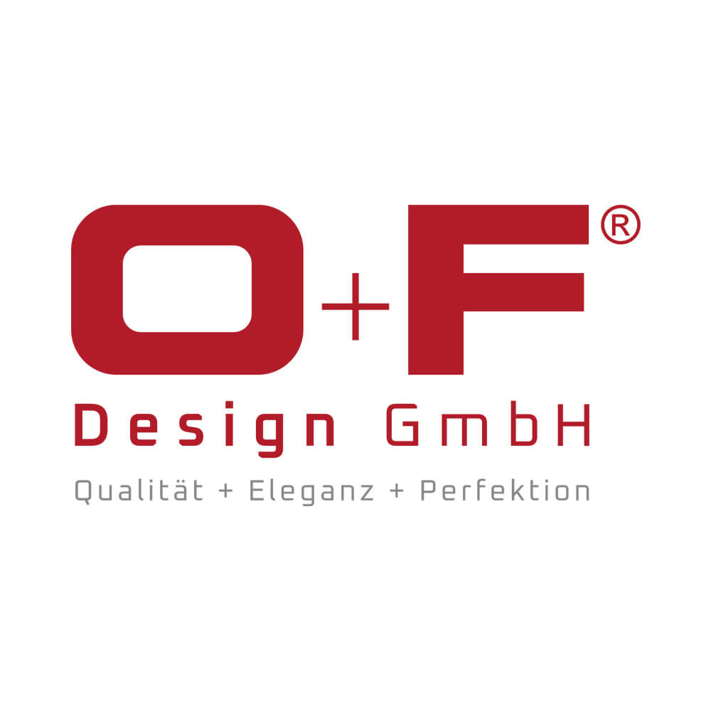 O+F Design Logo mit Kundendienst informationen bei KüchenMarkt